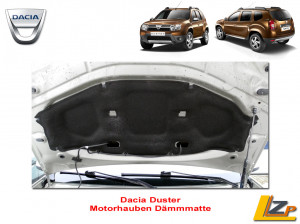 Dacia Duster I 4x4 3D Passform Kofferraum Schutzwanne 2016-8201600177