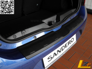 Dacia Sandero II Sandero Stepway II Passform Kofferraumwanne-8201600368