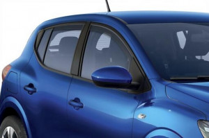 Auto bodenmatte Auto Fußmatten Für Dacia Für Jogger RJI 5seat 2021 2022  2023 wasserdichte Pad Leder Boden Matte Auto Fußmatten (Farbe : Schwarz  Blau) : : Auto & Motorrad