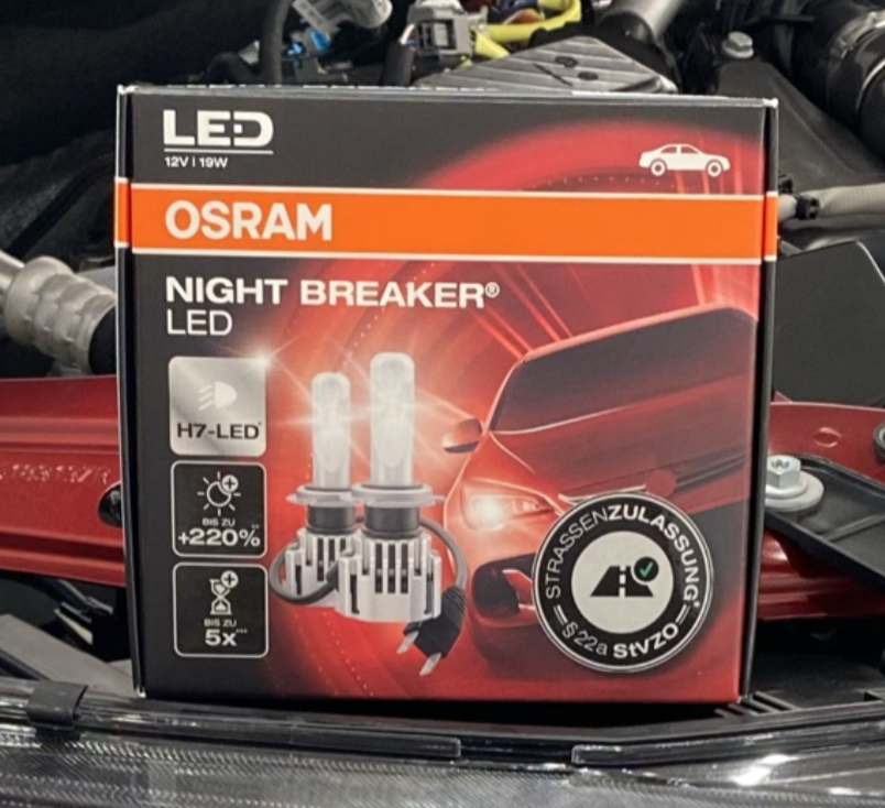 OSRAM NIGHT BREAKER H7-LED Abblendlicht (mit StVZO Zulassung) nur