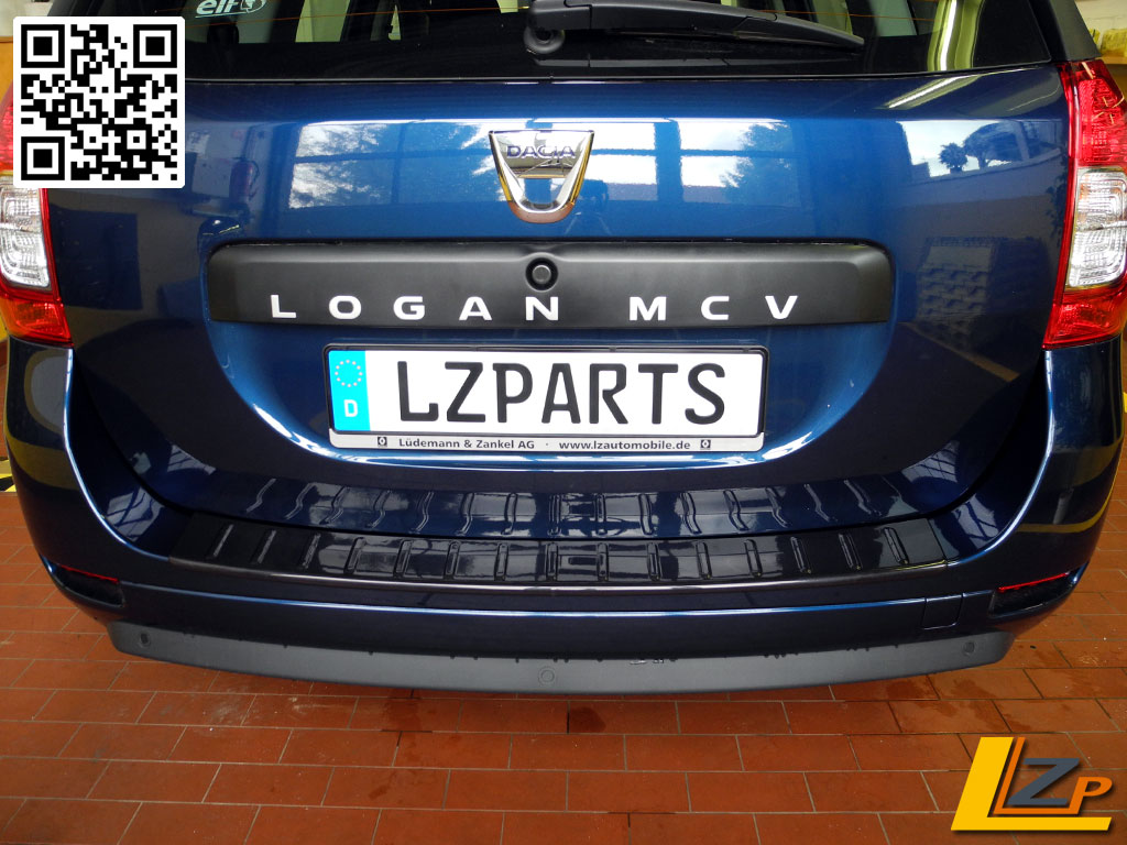Logan Dacia Ladekantenschutz außen Schwarz-DALOMCVIILKSSW MCV II