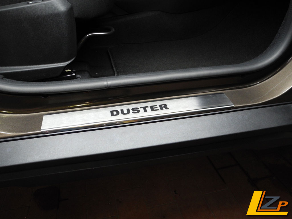 Für Dacia Duster Spring Extreme Zubehör Edelstahl Einstiegsleisten  Schutzleisten